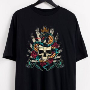 Skull 100% Cotton T-Shirt