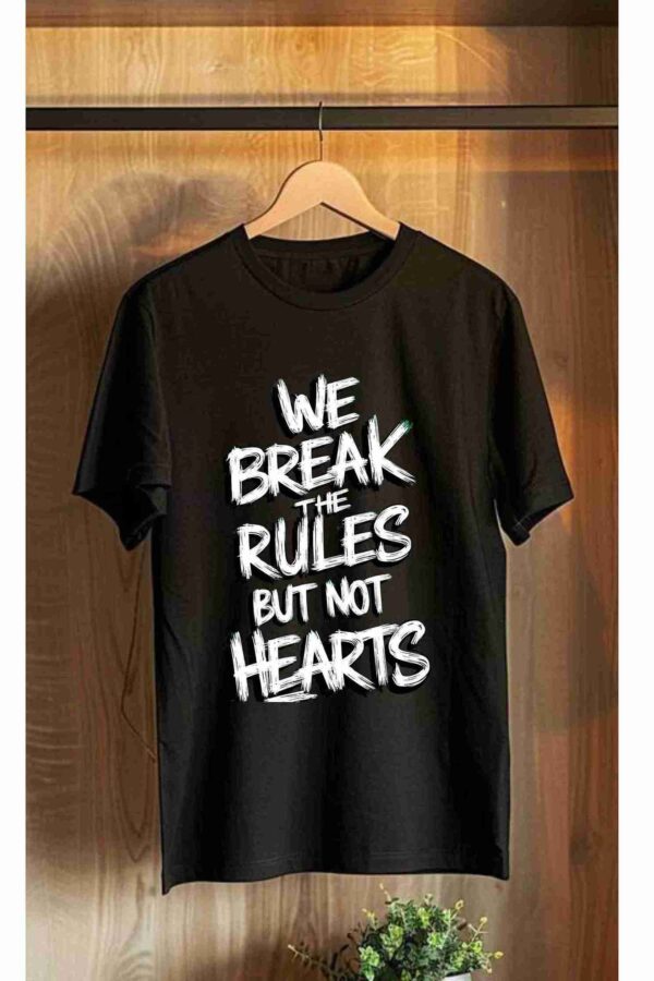 We Brake the Rules 100% Cotton Oversized T-Shirt