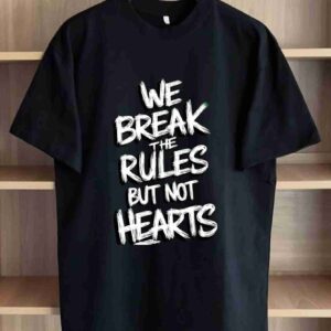 We Brake the Rules 100% Cotton Oversized T-Shirt