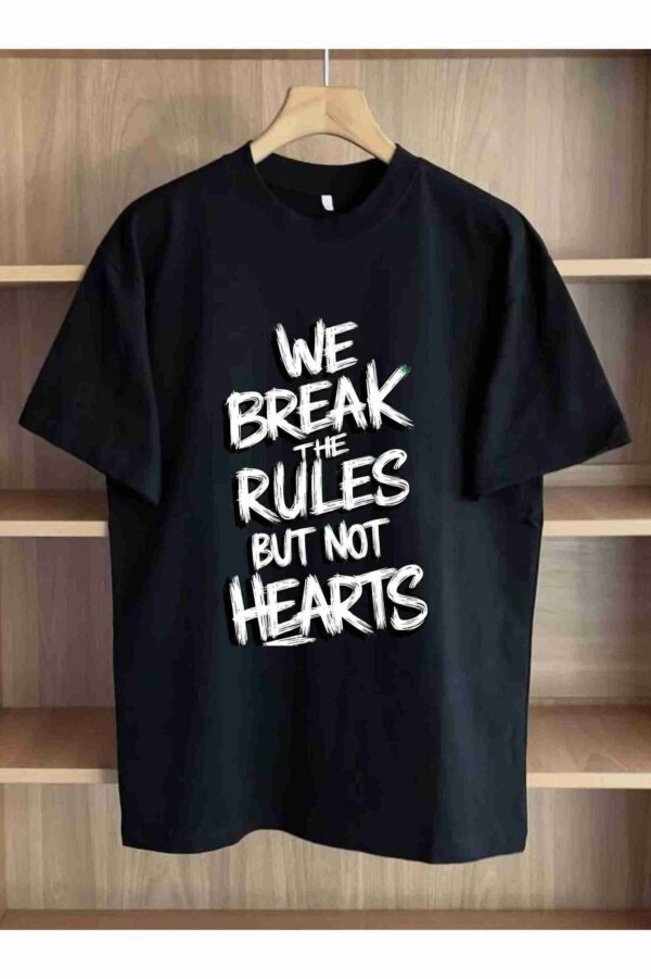 We Brake the Rules 100% Cotton Oversized T-Shirt